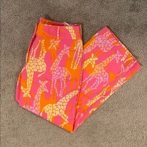 ☝🏽Last Call! Lilly Pulitzer Giraffe Pants (sunsetting 🌅: 08.08.24)